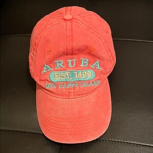 Aruba Kids Hat - Bright Red